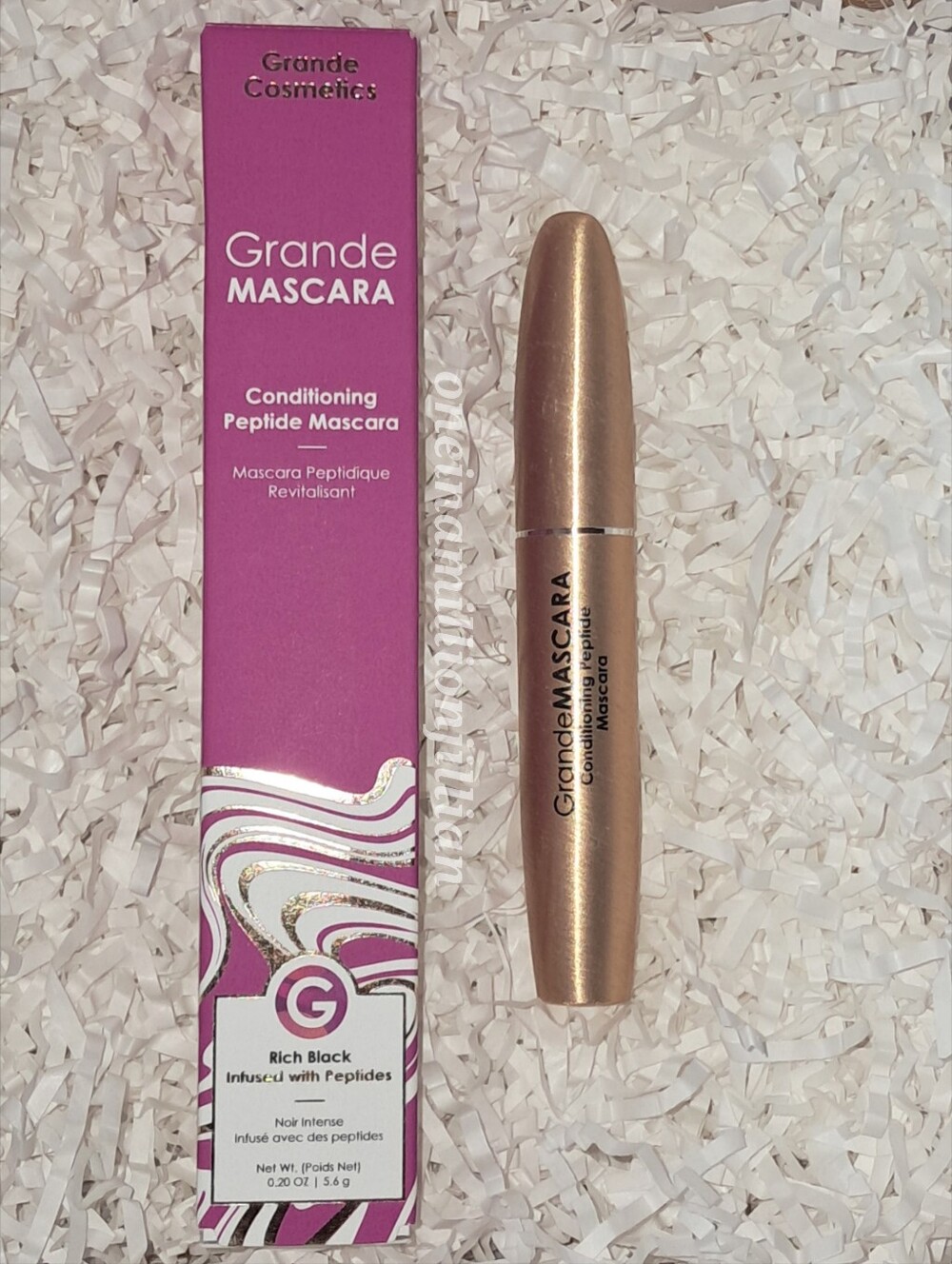 Grande Cosmetics GrandeMASCARA Conditioning Peptide Mascara - Rich Black